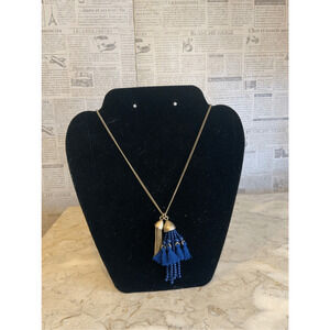 J. Crew Necklace Tassel Bead